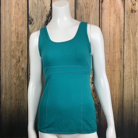 C9 by Champion Tops - C9 By Champion Fitted Turquoise Athletic Tank Medium